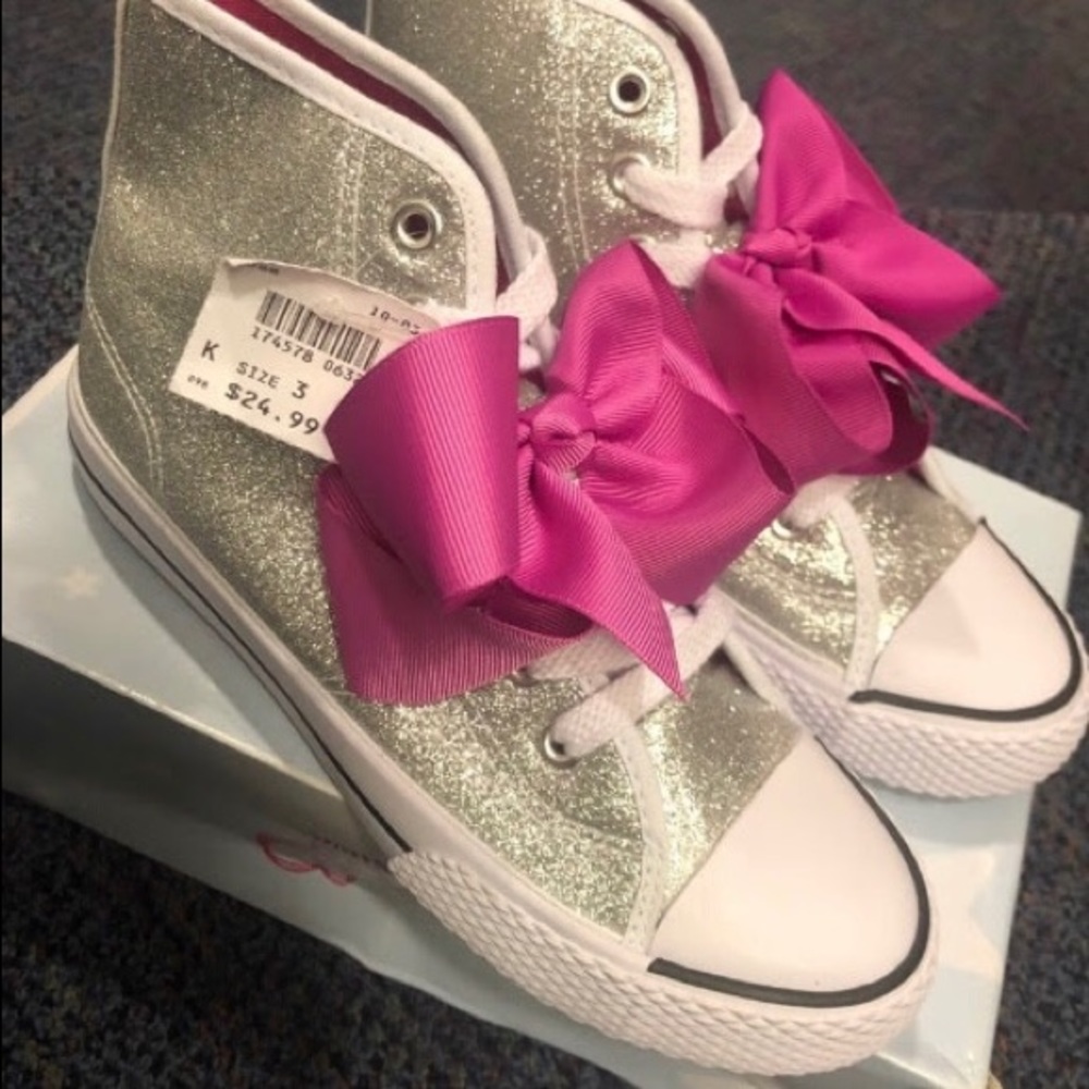 Silver sneakers JoJo Siwa